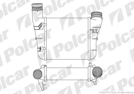 Интеркулер Polcar 1325J8-6