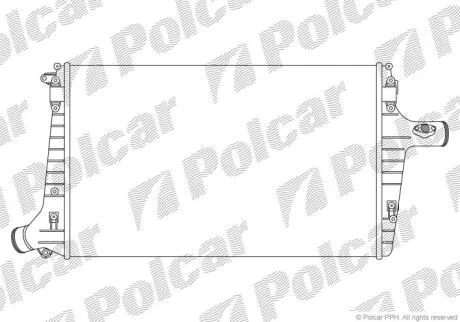 Интеркулер Polcar 1327J8-1