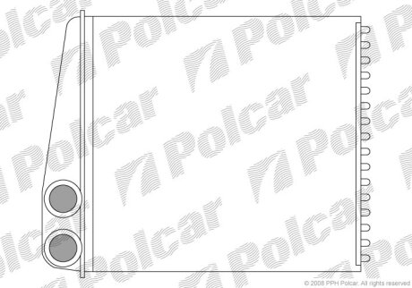 Радиаторы обогрева (Q) -OEM_OES (Valeo) Polcar 1331N81X