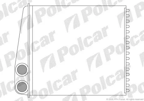 Радиаторы обогрева (Q) -OEM_OES (Valeo) Polcar 1331N81X