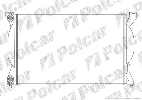 Радиаторы охлаждения (PJ) Polcar 133408-1