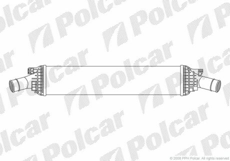 Интеркулер Polcar 1337J81X