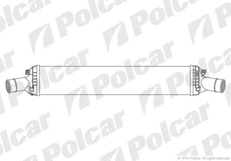 Интеркулер Polcar 1337J82X