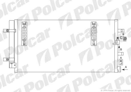 Автозапчасть Polcar 1337K8C1