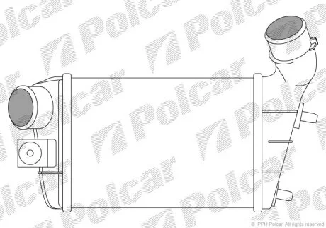 Интеркулер Polcar 1404J8-1