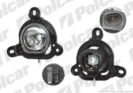 Фара противотуманная Polcar 142529-E