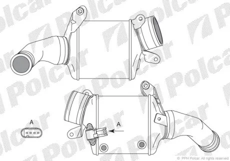 Интеркулер Polcar 2025J81X