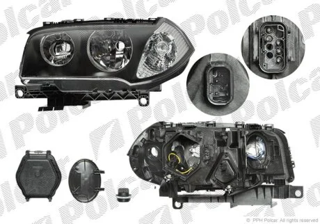 Фара основная правая Polcar 2055101E