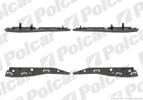 Кронштейн бампера Polcar 230807-8