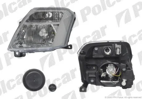 Фара основная правая Polcar 230809-E