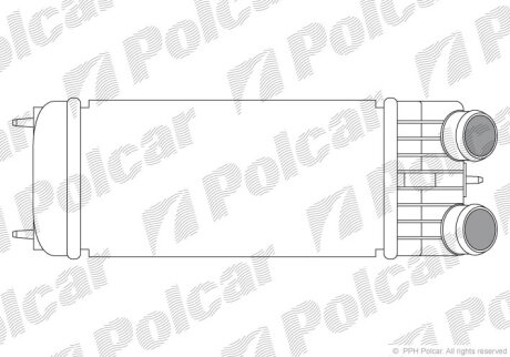 Интеркулер Polcar 2317J81X