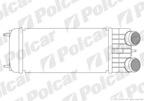 Интеркулер Polcar 2317J81X