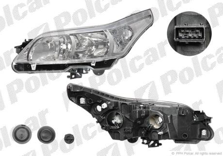 Фара основная правая Polcar 232909-V
