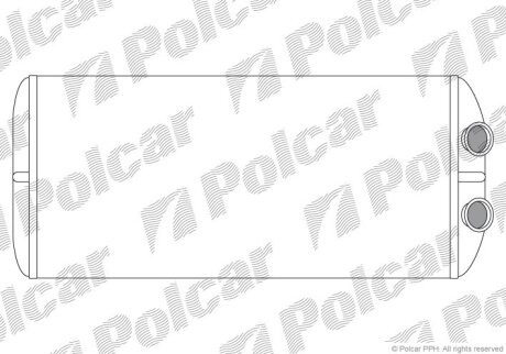 Радиатор отопителя Polcar 2329N8-3
