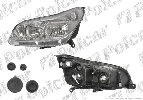 Фара основная правая Polcar 233310-E