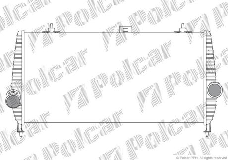 Интеркулер Polcar 2333J8-2