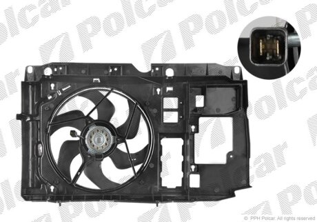 Вентилятор радиатора Polcar 235123W1