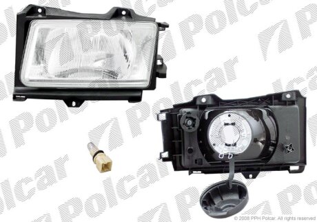 Фара основная левая Polcar 239509-E