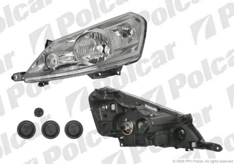 Фара основная левая Polcar 239709-E