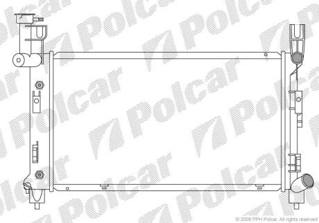Радиаторы охлаждения (PJ) Polcar 240008-5