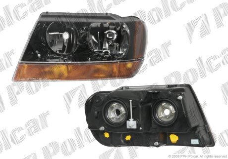 Фара основная правая Polcar 240610-1