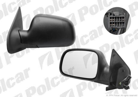 Наружное зеркало Polcar 240651-2