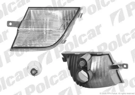 Указатель поворота передний Polcar 2707190E