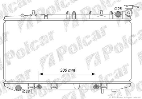 Радиаторы охлаждения (PJ) Polcar 272908-6
