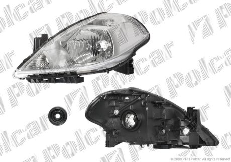 Фара основная правая Polcar 2758101E