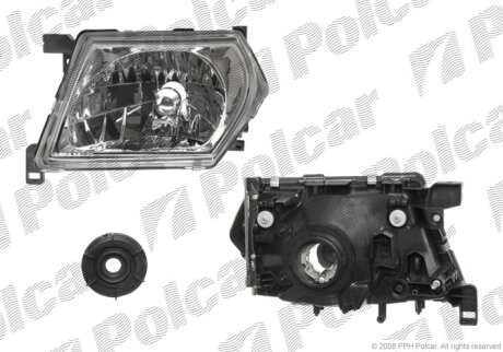 Фара основная левая Polcar 277810-E