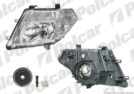 Фара основная левая Polcar 2782092E