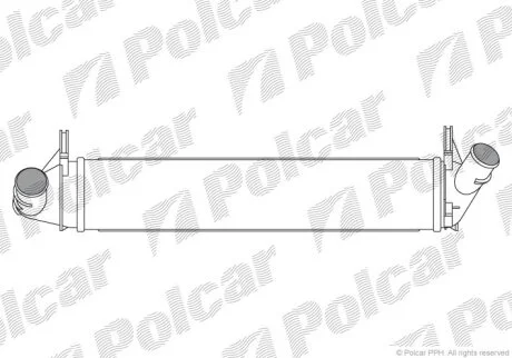Интеркулер Polcar 2801J8-1
