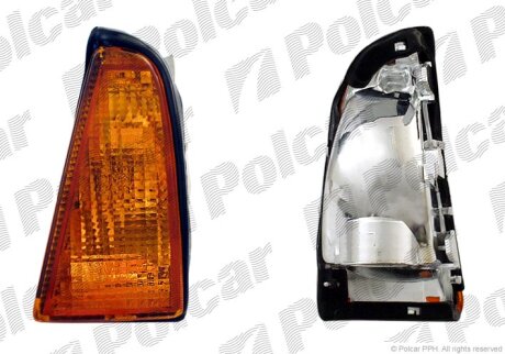 Указатель поворота передний Polcar 3001200E