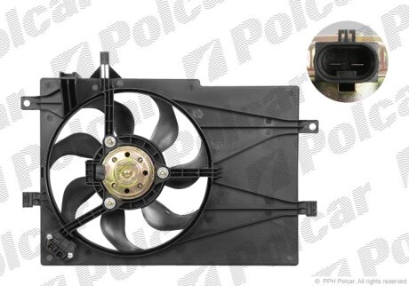 Вентилятор радиатора Polcar 300623W1-1