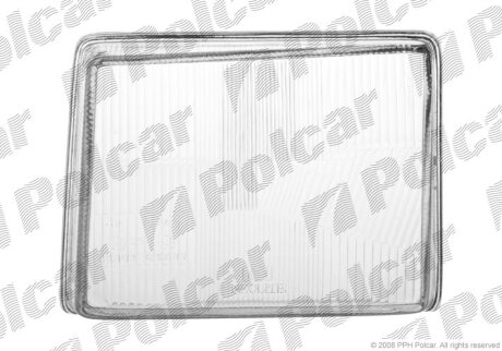 Стекло фары Polcar 3016110E