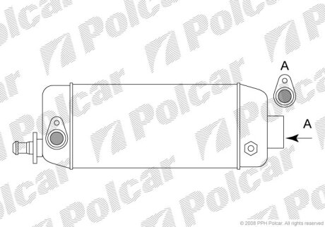 Радиатор масляный Polcar 3017L82X