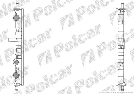 Радиаторы охлаждения (P) Polcar 301808-3