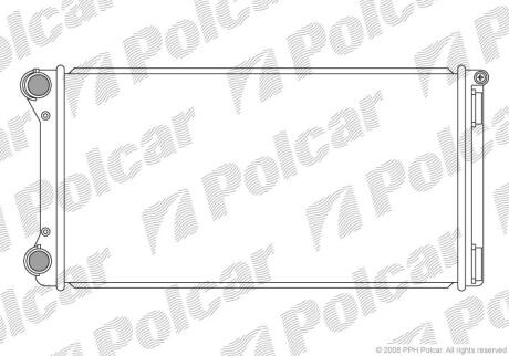 Радиатор охлаждения двигателя Polcar 302208A4