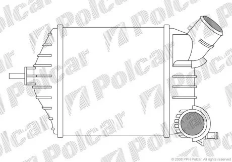 Интеркулер Polcar 3022J81X