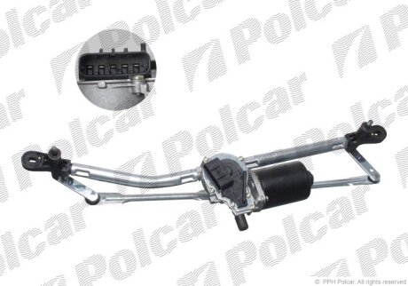 Мотор стеклоочистителя Polcar 3022SWP2