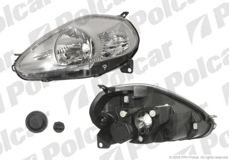 Фара основная левая и правая, комплект Polcar 302409-E