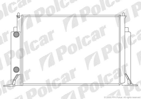 Радиаторы охлаждения (ZJ) Polcar 303008A3