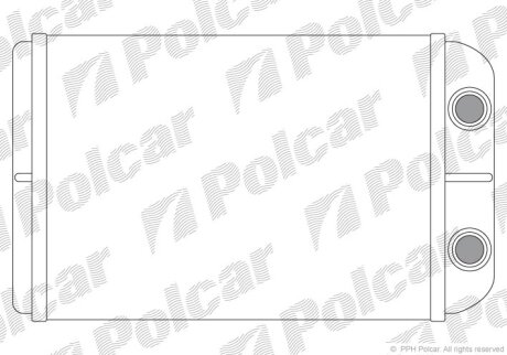 Радиатор отопителя Polcar 3030N8-1