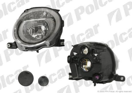 Фара основная правая Polcar 303510-E