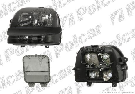 Фара основная левая Polcar 3040091E