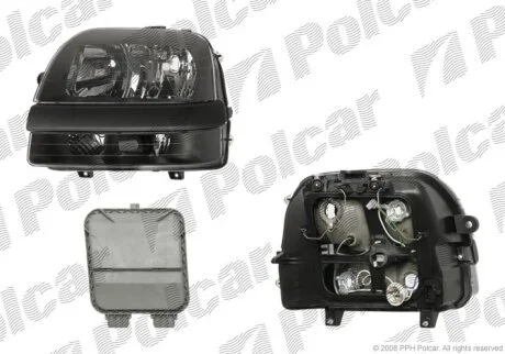 Фара основная левая Polcar 3040092E
