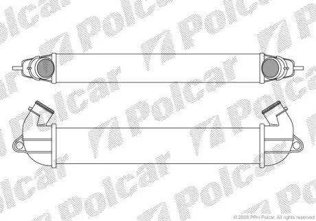 Интеркулер Polcar 3040J8-1