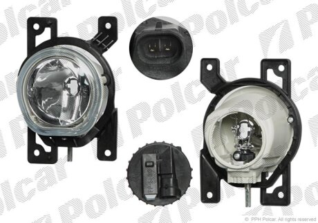 Фара противотуманная Polcar 304230-U