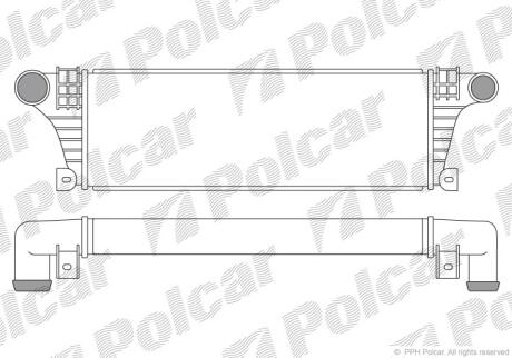 Интеркулер Polcar 3050J8-1