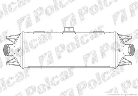 Интеркулер Polcar 3052J8-1